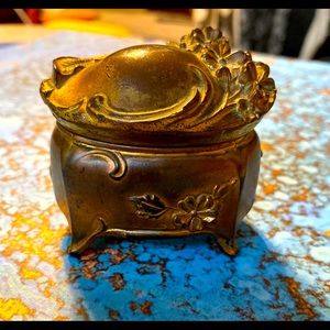 Antique Mini Jewelry Casket